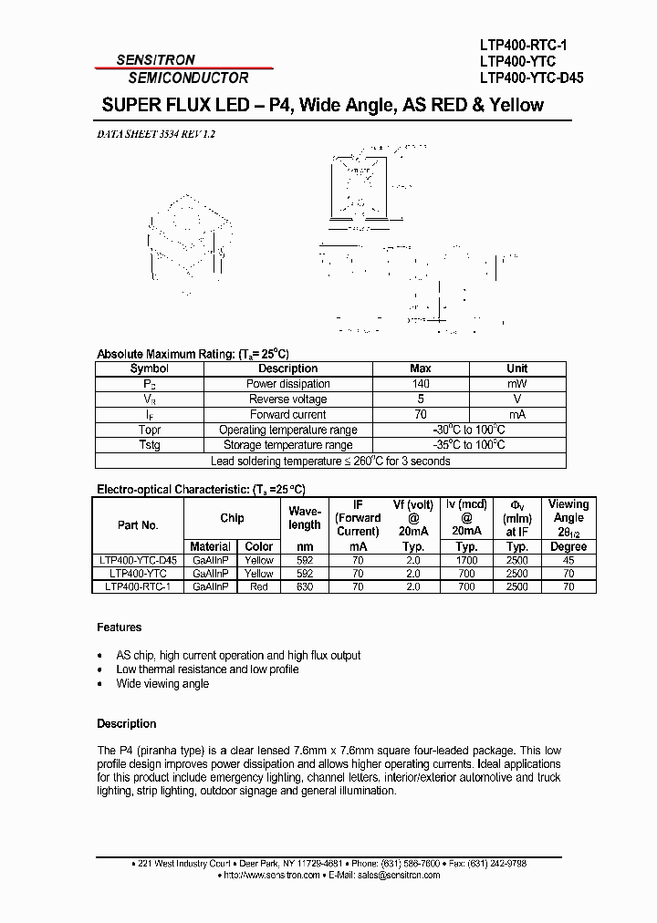 LTP400-YTC_3853263.PDF Datasheet