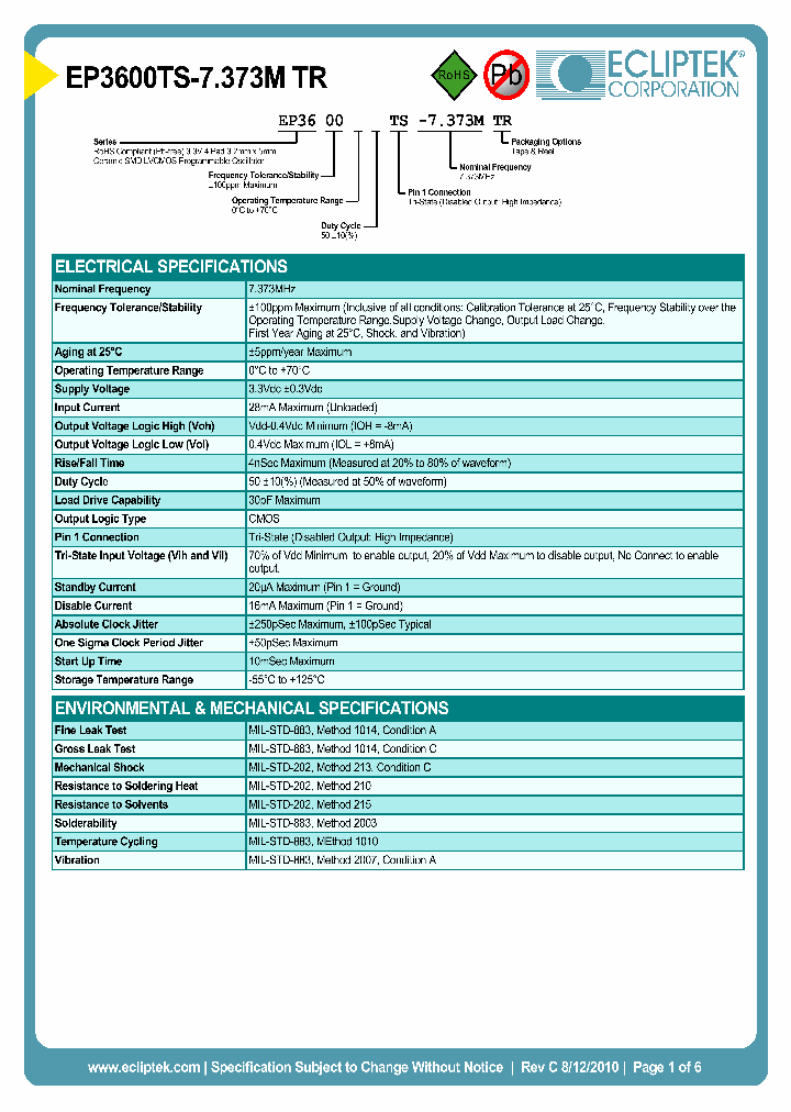 EP3600TS-7373MTR_3849726.PDF Datasheet