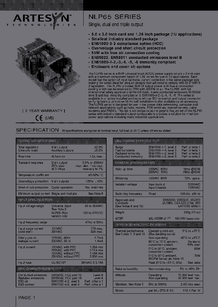 NLP65C-763V3E_3854077.PDF Datasheet