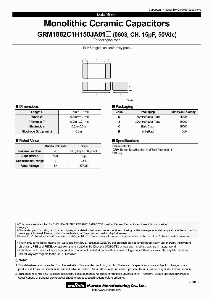 GRM1882C1H150JA01D_3853198.PDF Datasheet