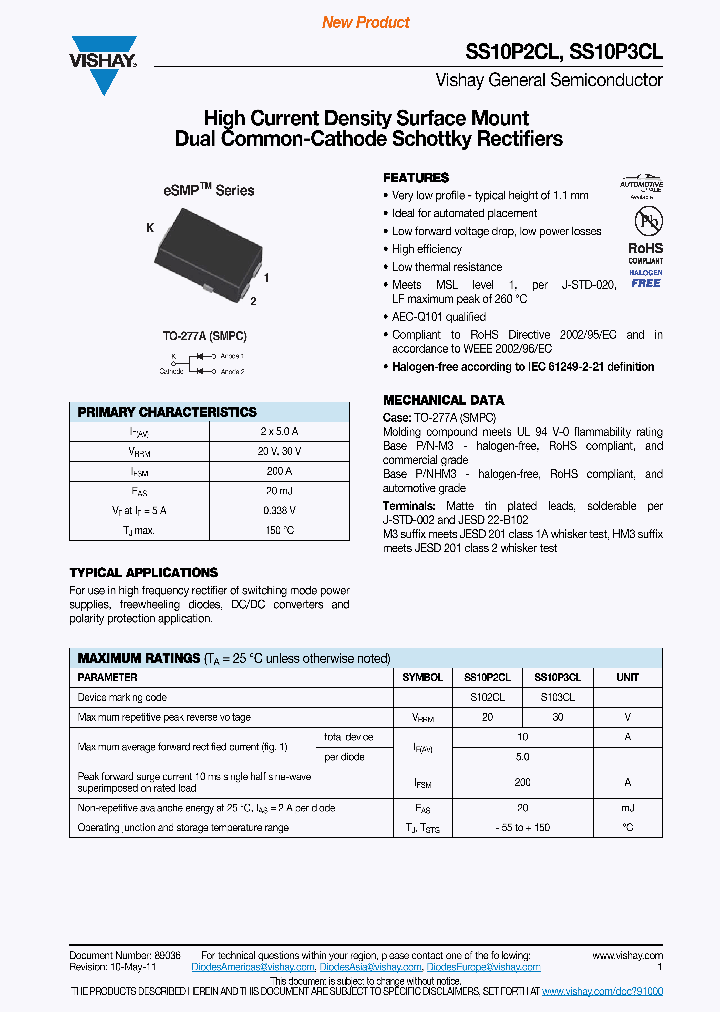 SS10P3CLHM386A_3850036.PDF Datasheet
