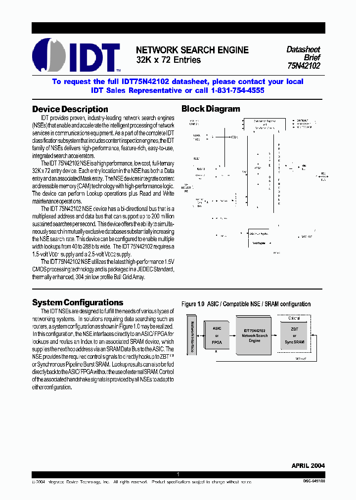 IDT75N42102_4103299.PDF Datasheet