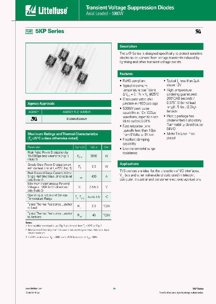 5KP45AB_3855060.PDF Datasheet