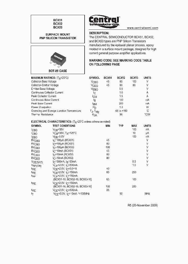 BCX53-10_4103607.PDF Datasheet