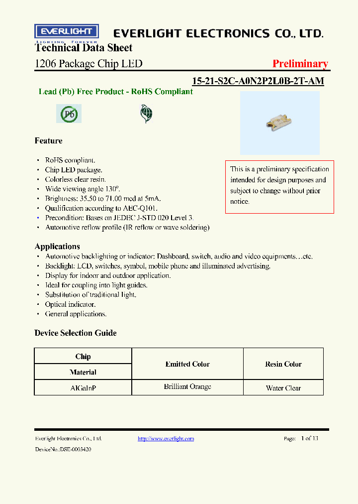 15-21-S2C-A0N2P2L0B-2T-AM_3856356.PDF Datasheet