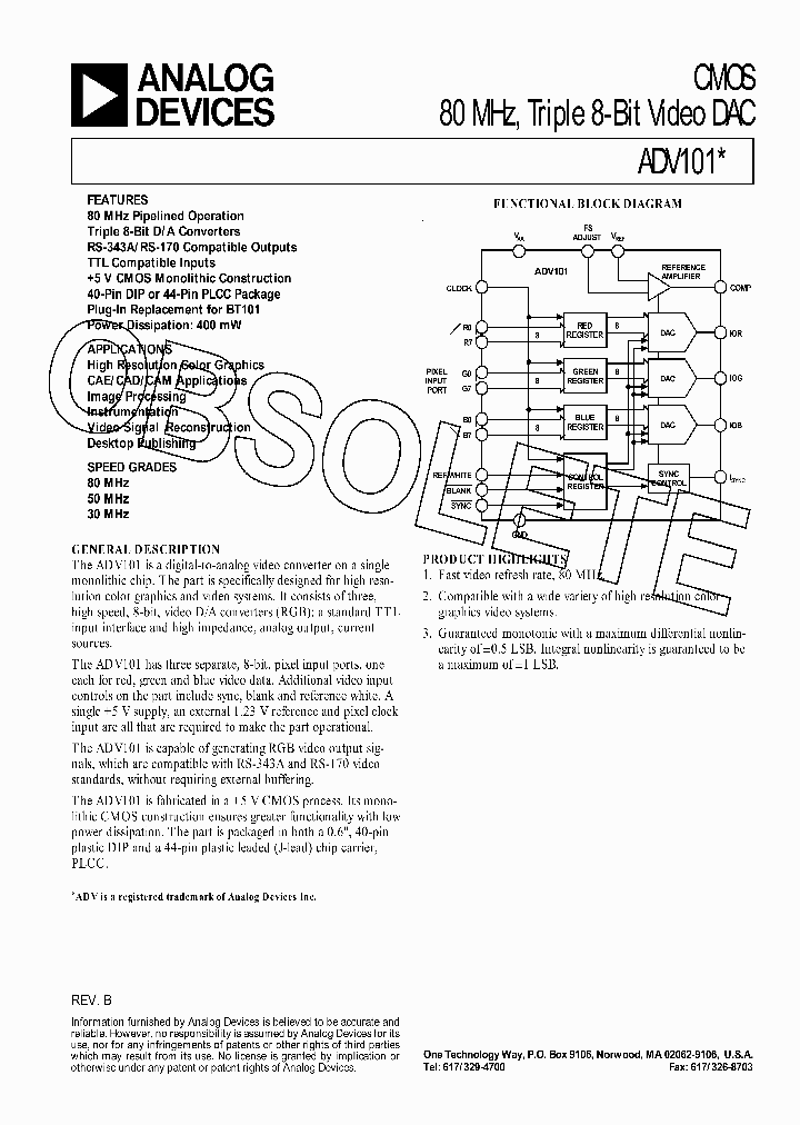 ADV101KP80-REEL_3860548.PDF Datasheet