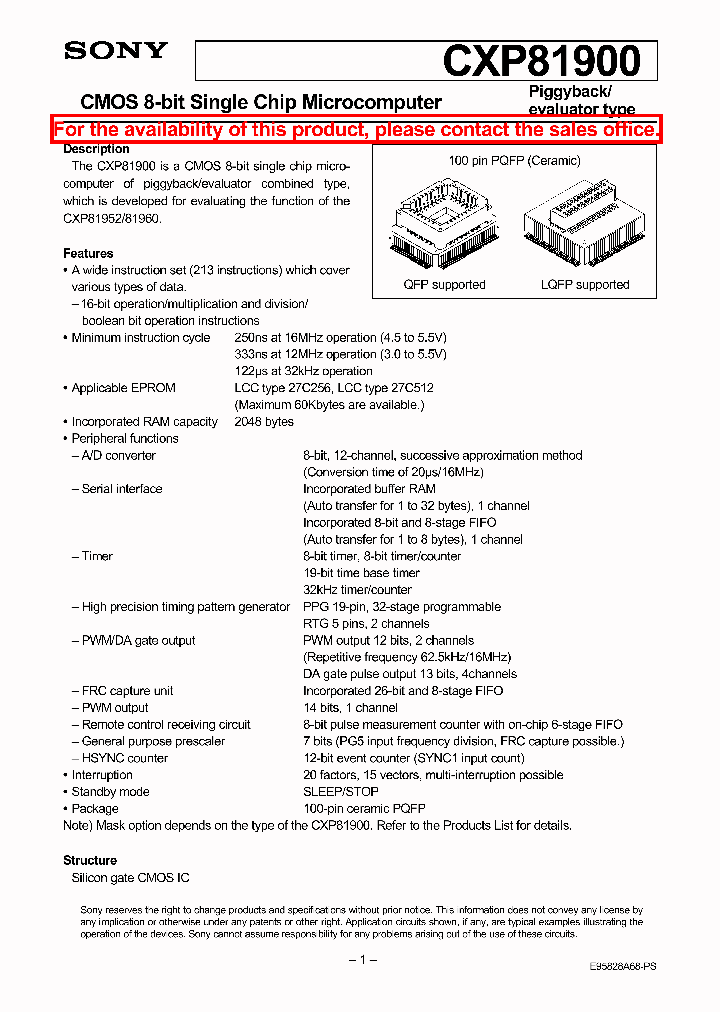CXP81900-U06R_3859783.PDF Datasheet