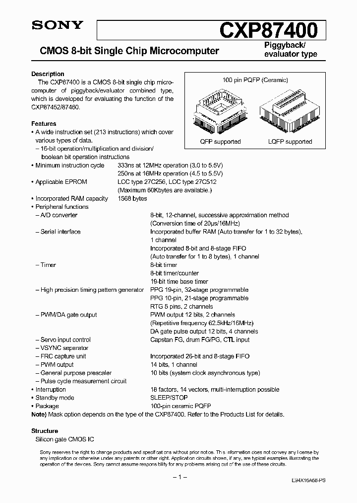 CXP87400-U02R_3859759.PDF Datasheet