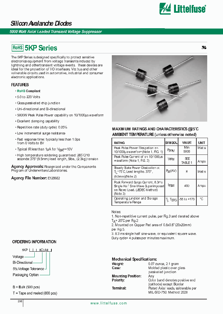 5KP70A_3861066.PDF Datasheet