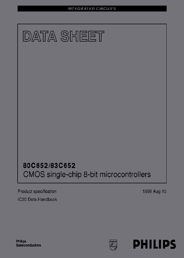 P83C652FFAXXX-T_3861406.PDF Datasheet