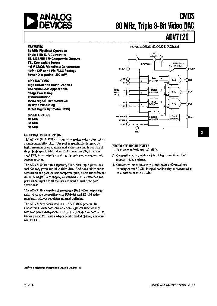 ADV7120KP80-REEL_3860550.PDF Datasheet