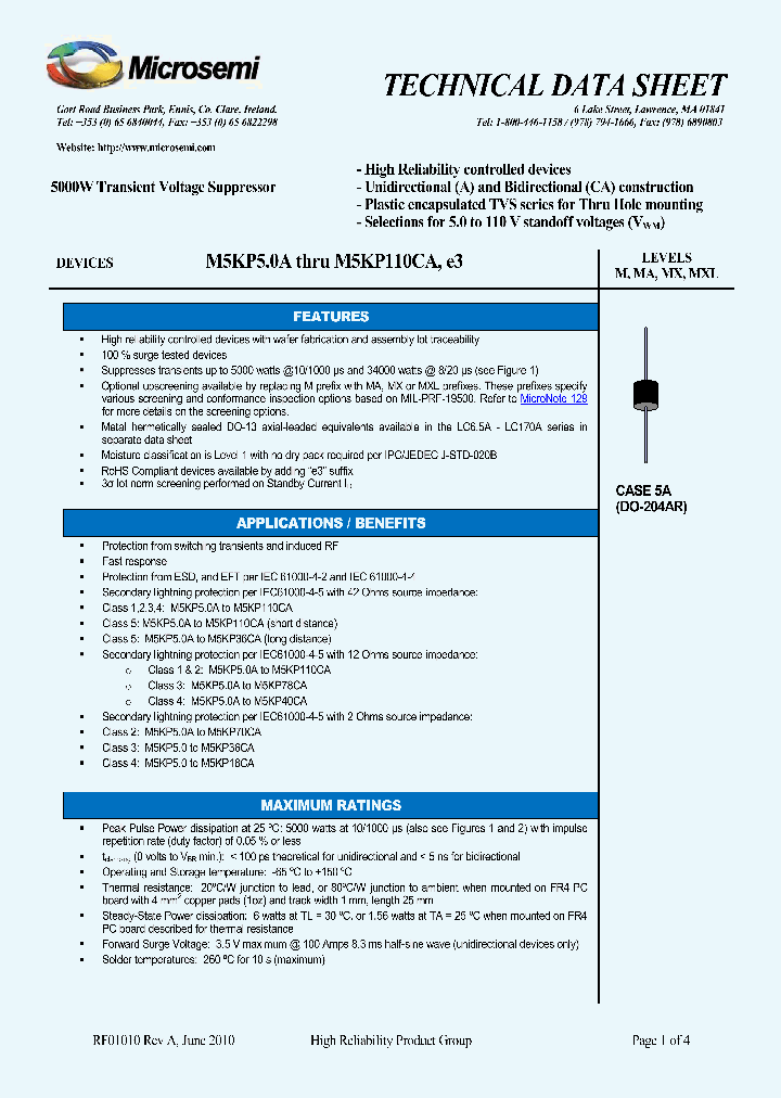 MA5KP85CAE3TR_3860552.PDF Datasheet