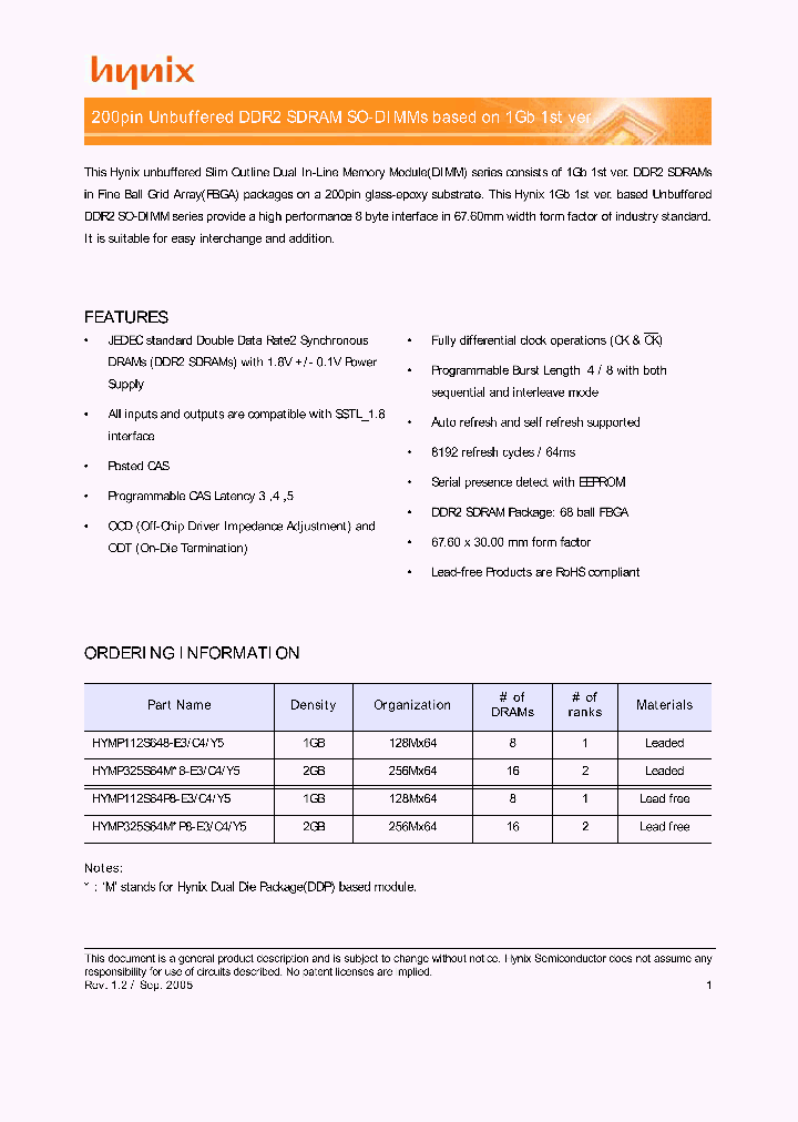 HYMP112S64P8-C4_3861752.PDF Datasheet