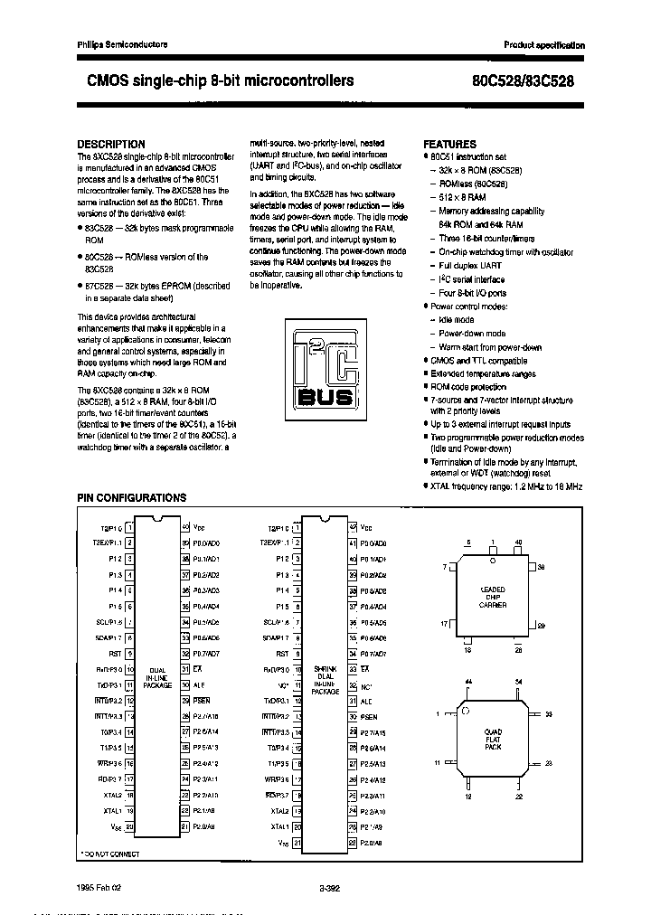 P83C528FBBXXX-T_3861392.PDF Datasheet