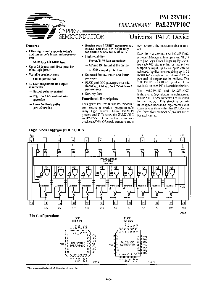 PAL22VP10C-12LMB_3862919.PDF Datasheet