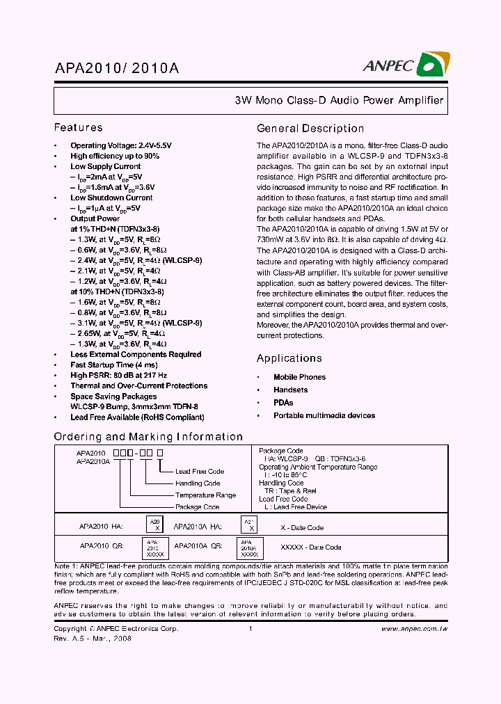 APA2010AHAI-TRL_3863576.PDF Datasheet