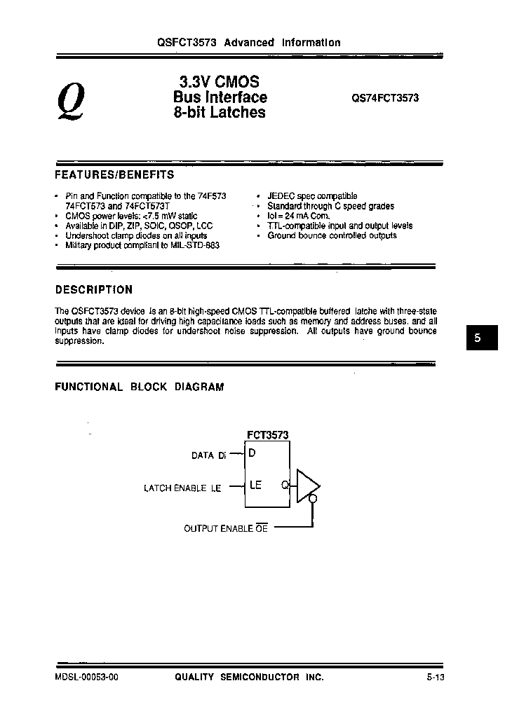 QS74FCT3573BL_3864043.PDF Datasheet
