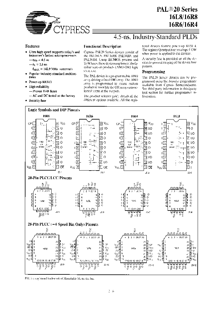 PAL16R8-7LMB_3862911.PDF Datasheet