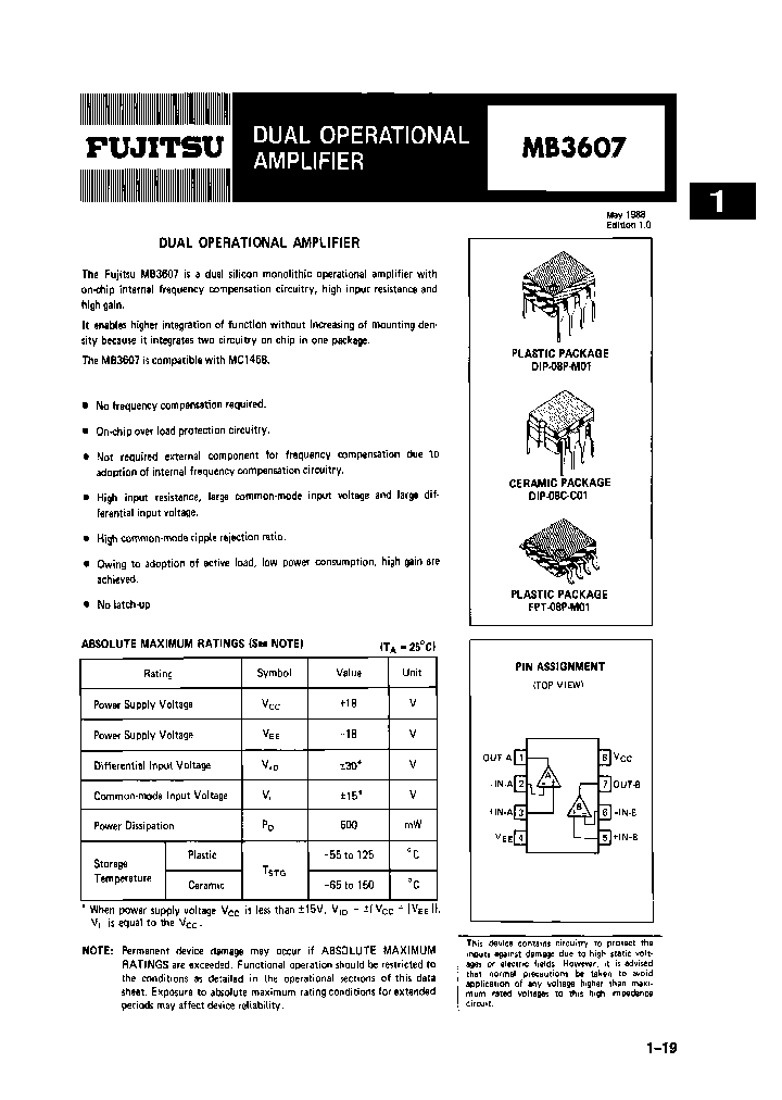 MB3607Z_3864211.PDF Datasheet
