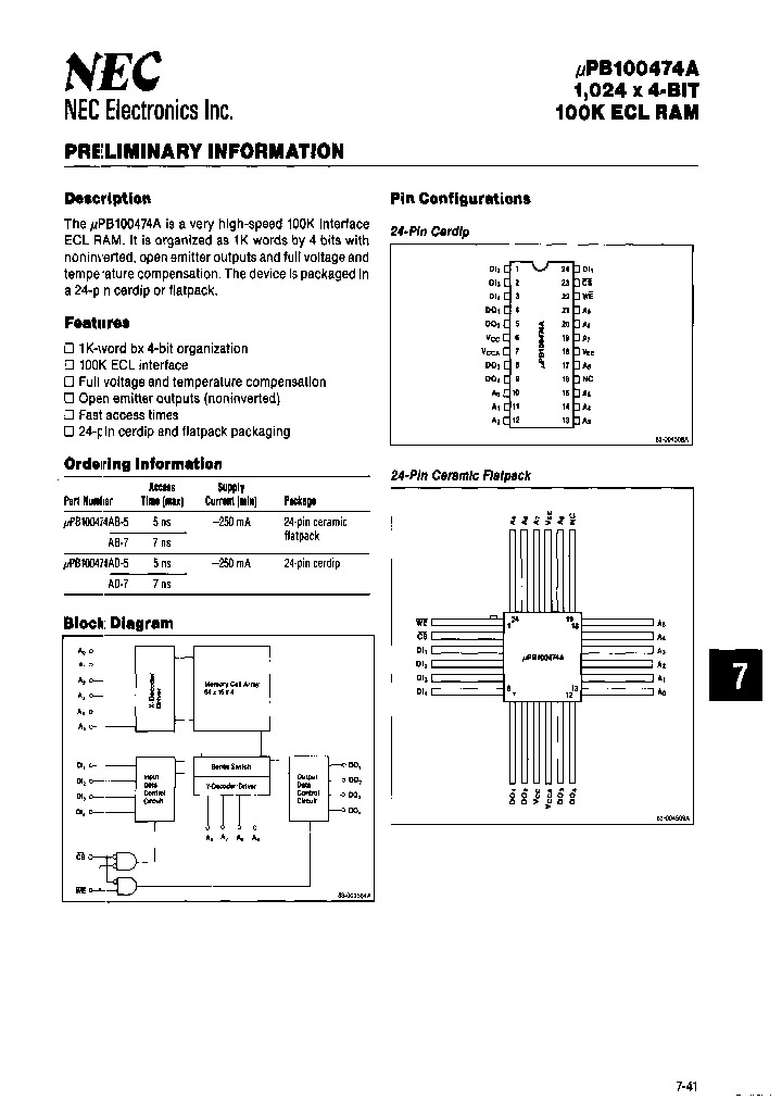 UPB100474AD-7_3865020.PDF Datasheet