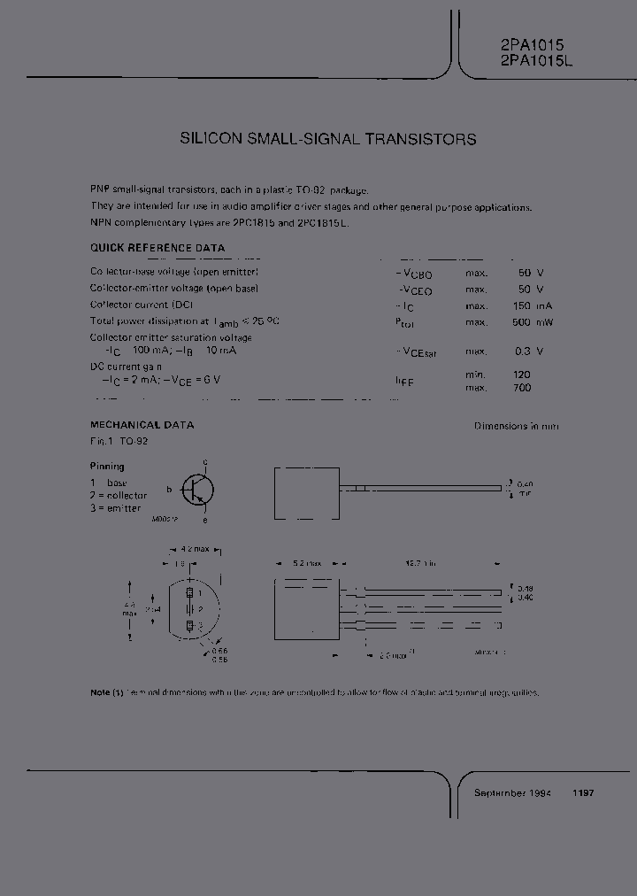 2PA1015BL-AMMO_3863428.PDF Datasheet