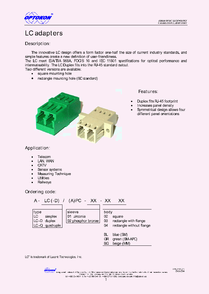 A-LC-APC-01-02BL_3864900.PDF Datasheet