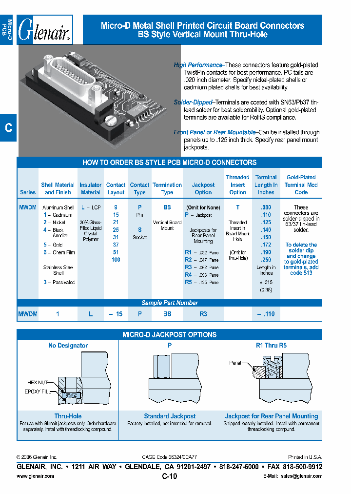 MWDM1L-100PBS-172_3865075.PDF Datasheet