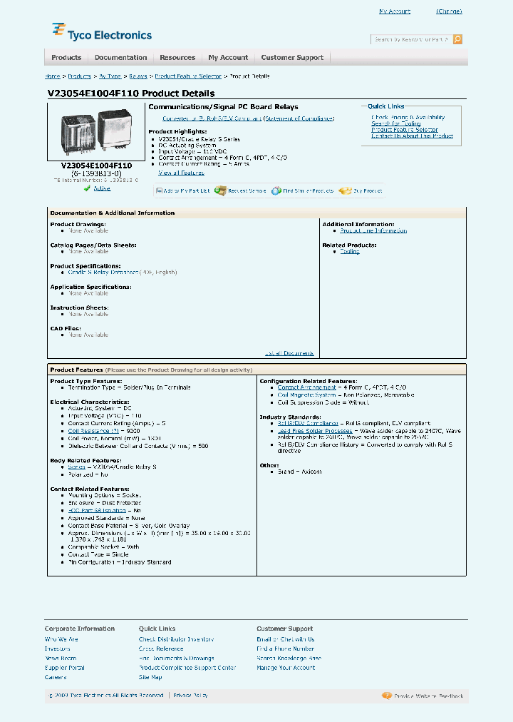 V23054E1004F110_3864451.PDF Datasheet
