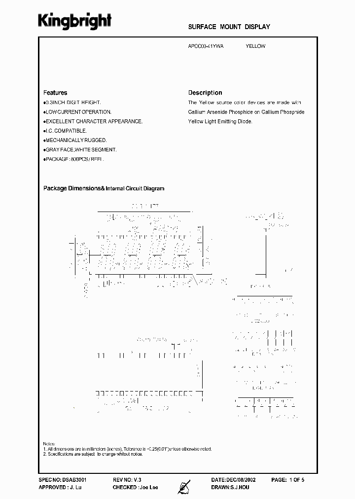 APCC03-41YWA_3866516.PDF Datasheet