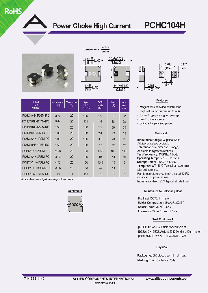 PCHC104H-R36M-RC_3868649.PDF Datasheet