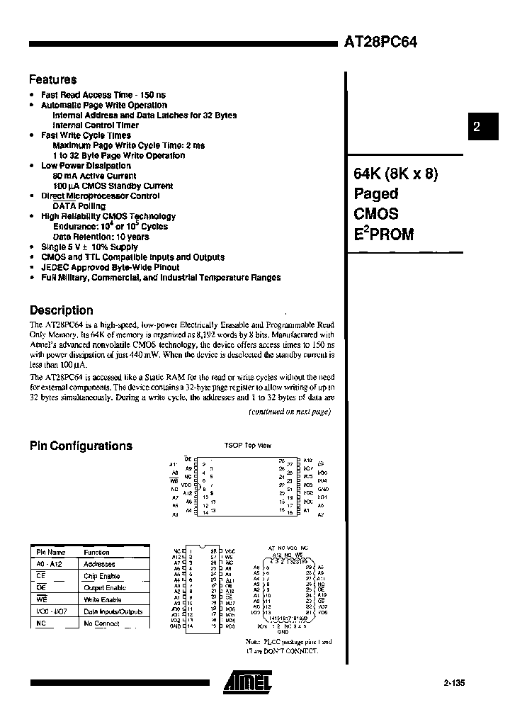 AT28PC64E-25DI_3869915.PDF Datasheet