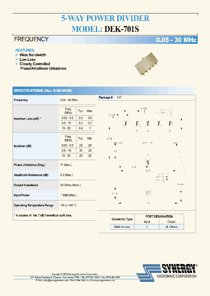 DEK-701S_4111924.PDF Datasheet