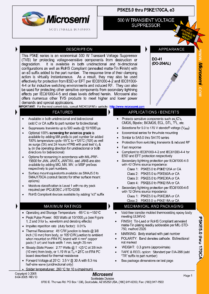 MSPP5K30CATR_3870772.PDF Datasheet