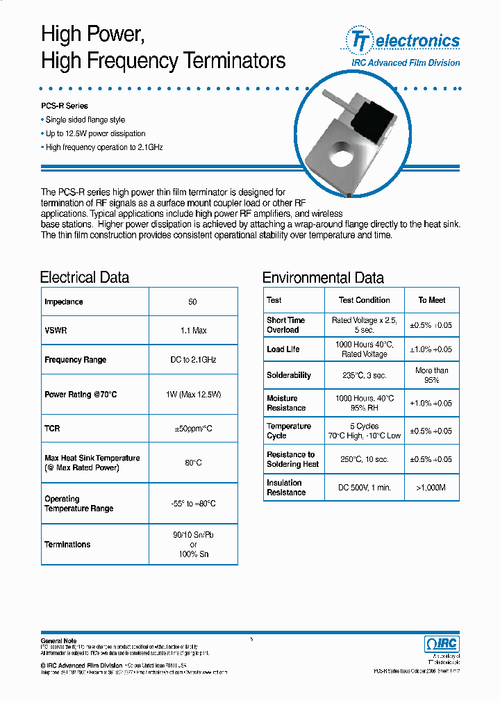 HFR-PCS3040R-50R0_3868042.PDF Datasheet