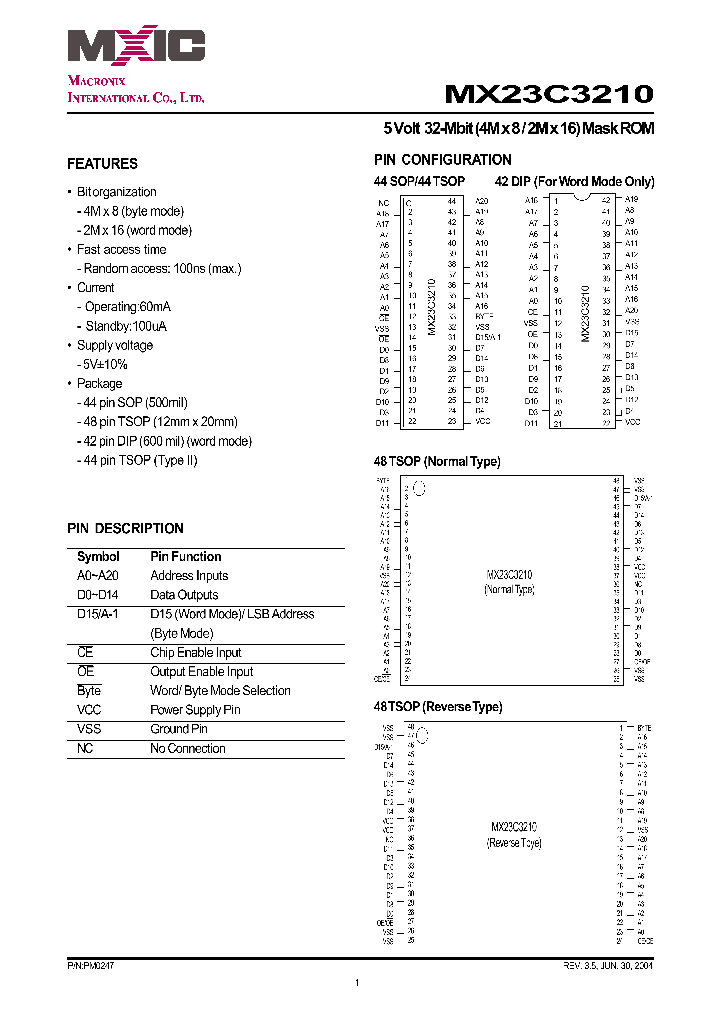 MX23C3210PC-12G_3867874.PDF Datasheet