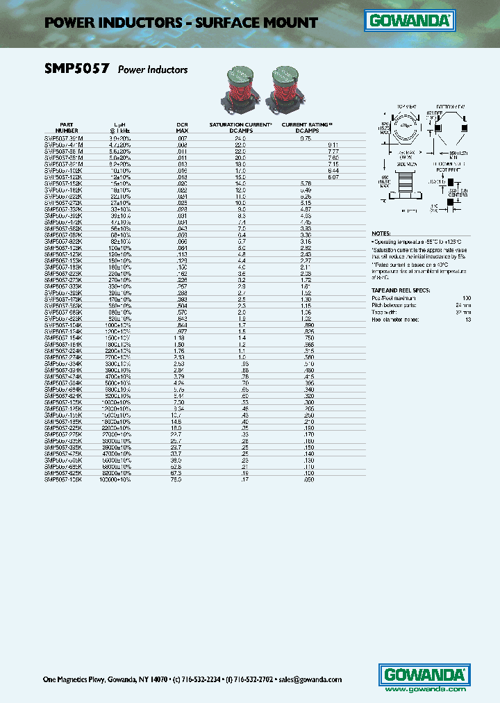 SMP5057-122K_3872019.PDF Datasheet