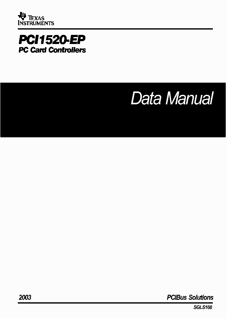 PCI1520-EP_3872011.PDF Datasheet