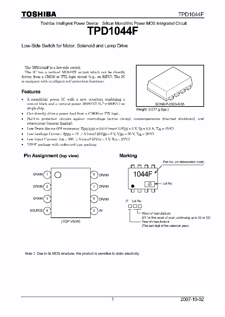 TPD1044F_3873799.PDF Datasheet