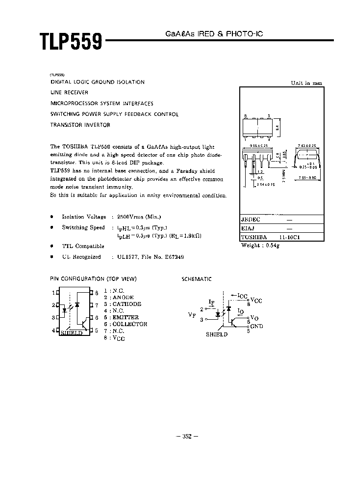 TLP559TP5_3871456.PDF Datasheet