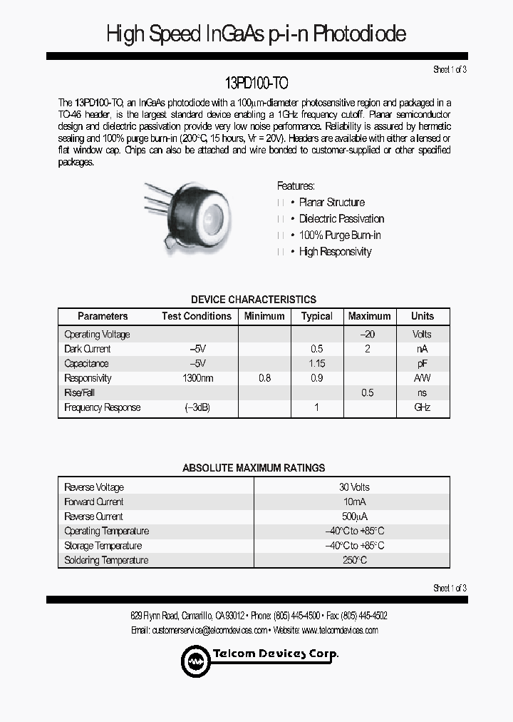13PD100-TO_3875871.PDF Datasheet