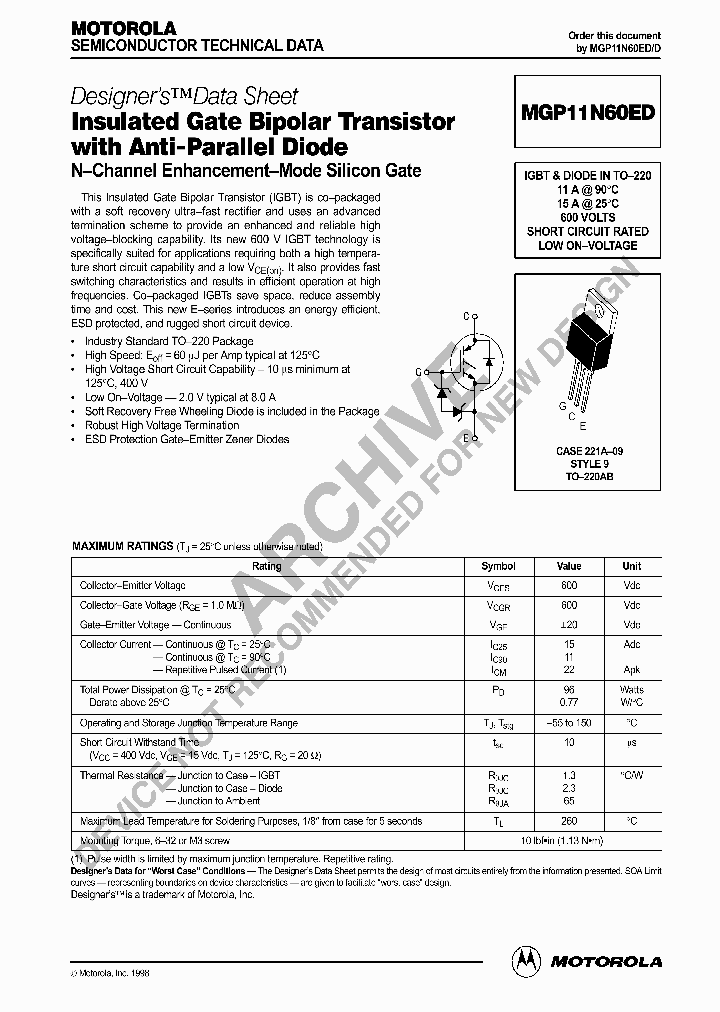 MGP11N60ED-D_4115672.PDF Datasheet