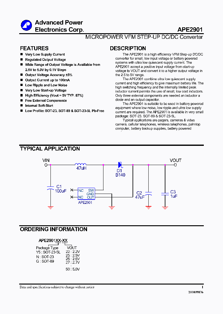 APE2901Y5-29_3876310.PDF Datasheet