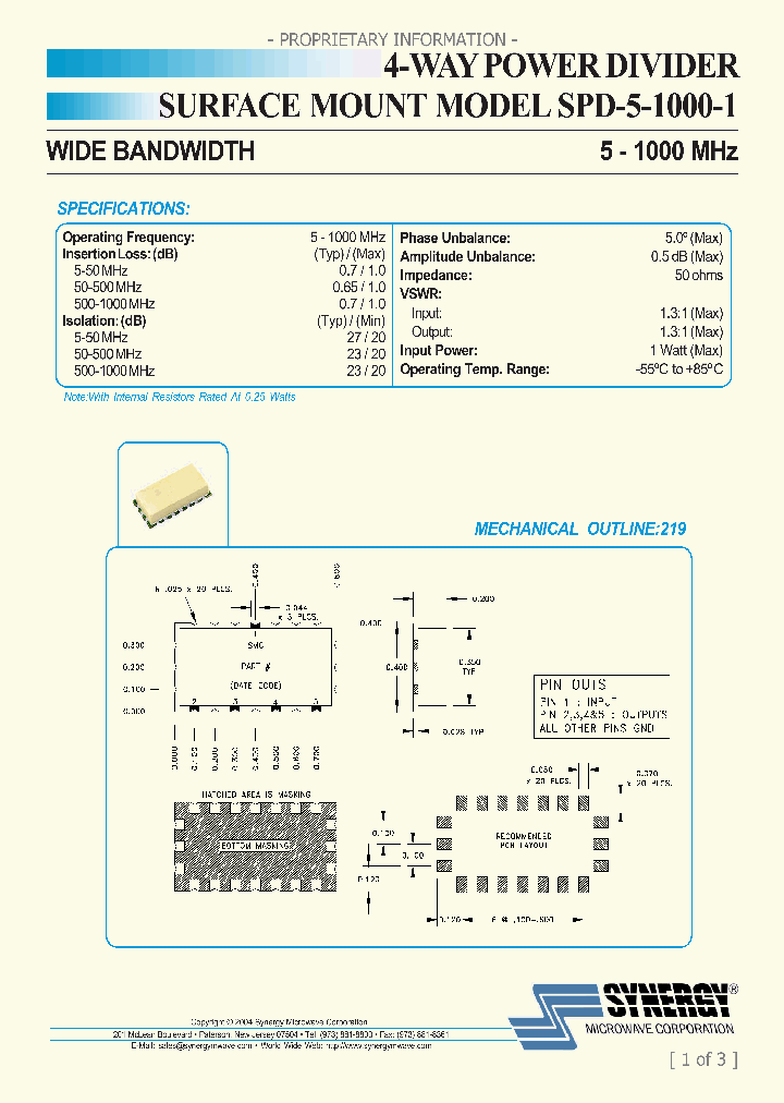 SPD-5-1000-1_3874949.PDF Datasheet