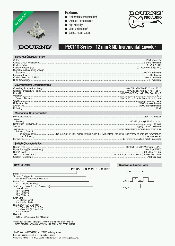 PEC11S-929FN0015_3877912.PDF Datasheet