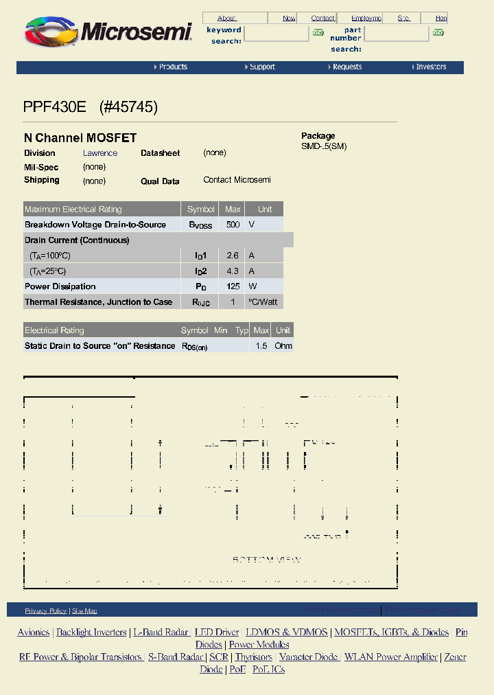 PPF430E_3875511.PDF Datasheet