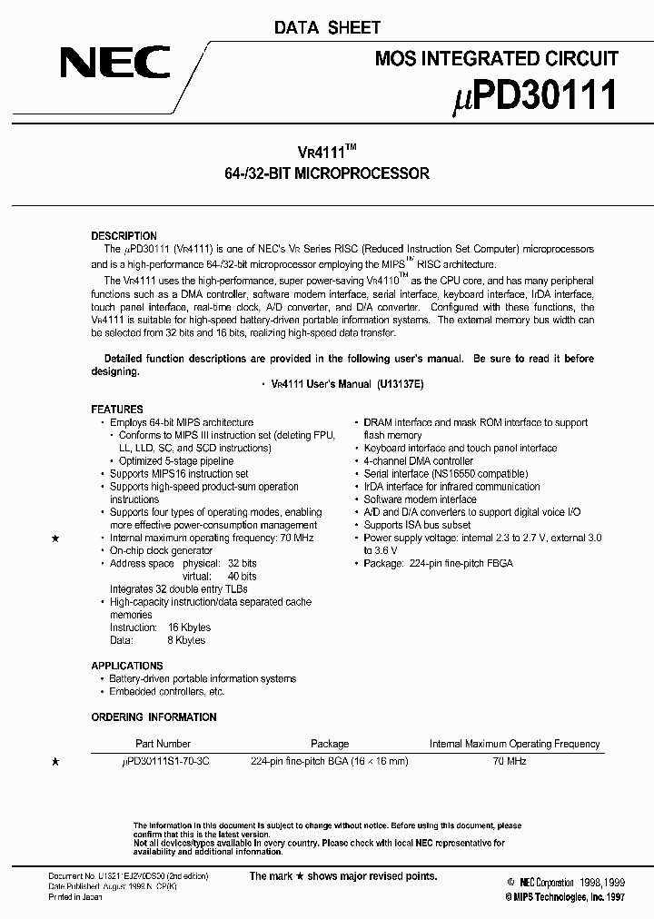 UPD30111S1-70-3C_3874737.PDF Datasheet