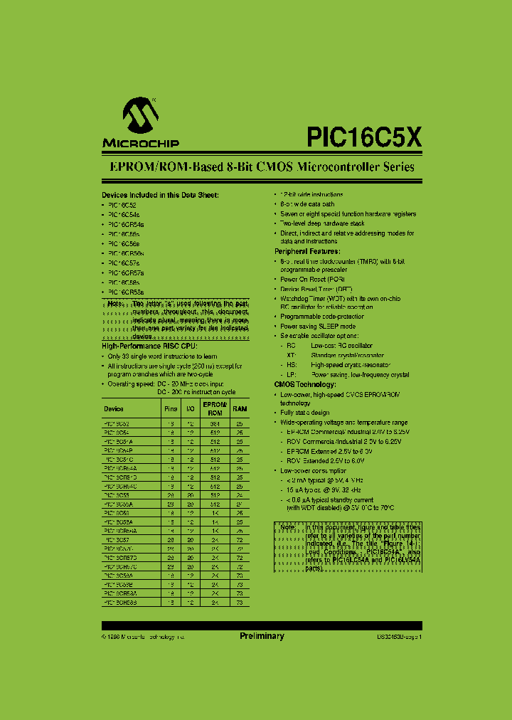 PIC16C58T-LPESO_3876911.PDF Datasheet