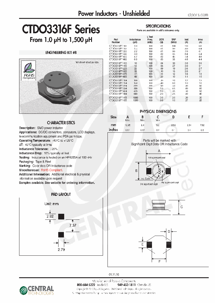 CTDO3316PF-153_3878183.PDF Datasheet