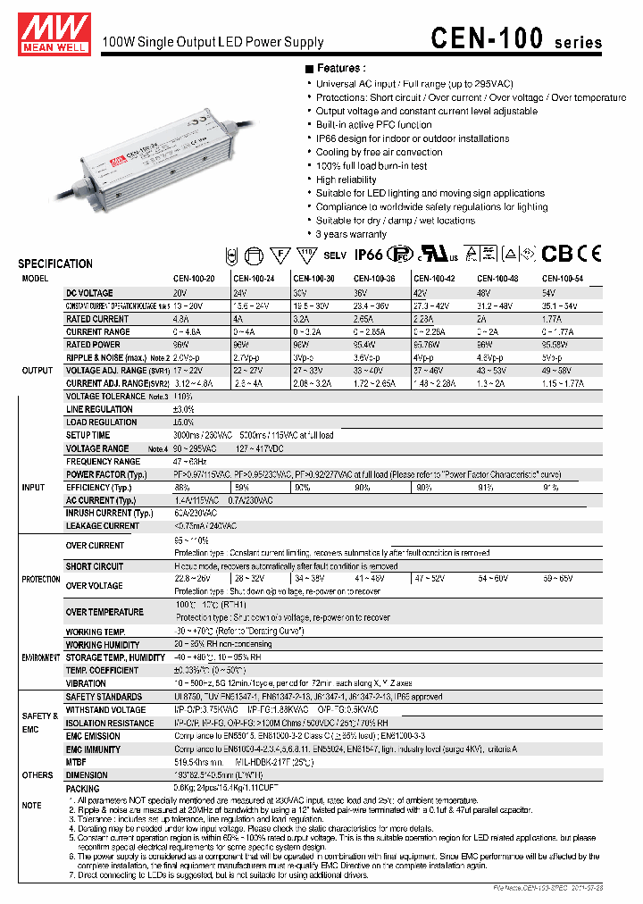 CEN-100-24_4116852.PDF Datasheet