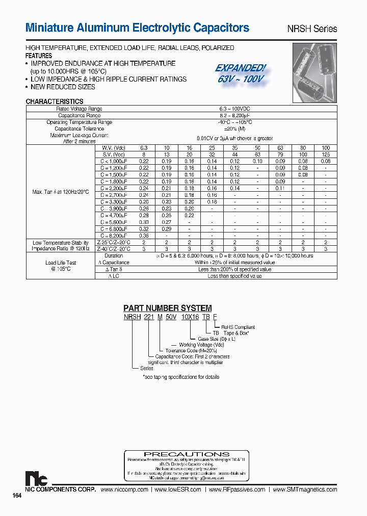 NRSH182M63V10X16TB127MMPF_3880785.PDF Datasheet